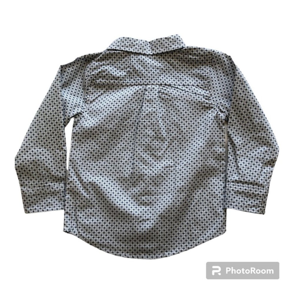 Ben Sherman Boy's 2 Piece Button Down Long Sleeve Shirt & Pants Set - Picture 3 of 10